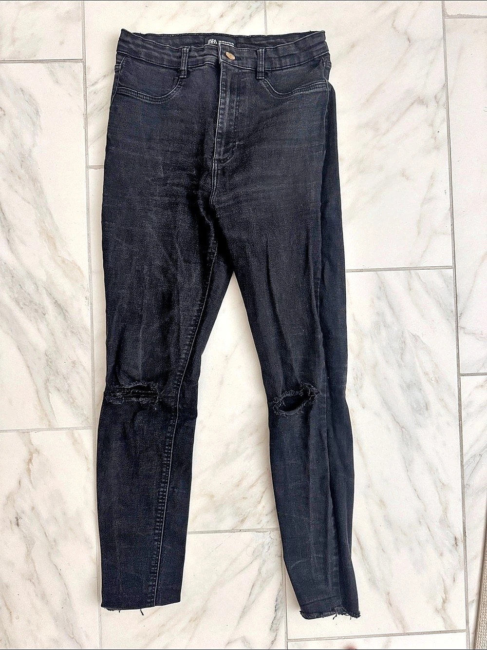 Zara Black Skinny Jeans